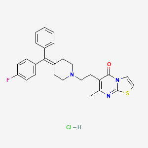 Chemical structure of R 59-022 hydrochloride