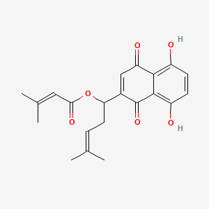 Chemical structure of Arnebin I