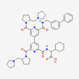 Chemical structure of (Rac)-BIO8898