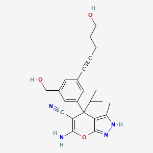 Chemical structure of (Rac)-SHIN2