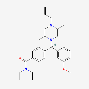 Chemical structure of (Rac)-SNC80