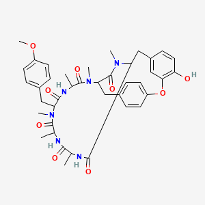 Chemical structure of RA-V