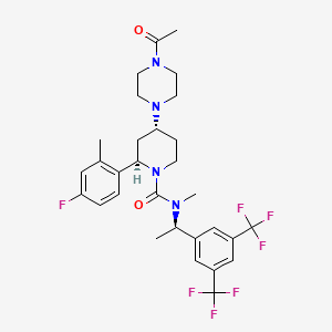 Chemical structure of (R)-Casopitant