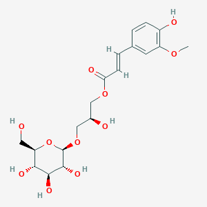 Chemical structure of Regaloside F