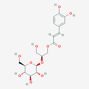 Chemical structure of Regaloside K