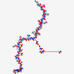 Chemical structure of Retatrutide TFA