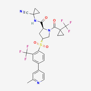 Chemical structure of RO5461111