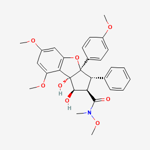 Chemical structure of Rohinitib