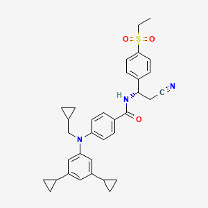 Chemical structure of RORγt agonist 3