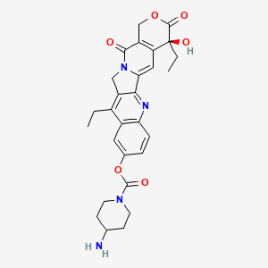 Chemical structure of RPR132595A hydrochloride