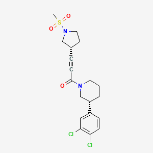 Chemical structure of (R,R)-VVD-118313