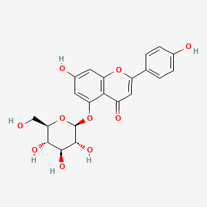 Chemical structure of Salipurpin
