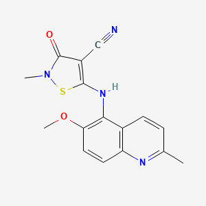 Chemical structure of SARM1-IN-2