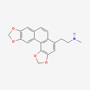 Chemical structure of Seconeolitsine