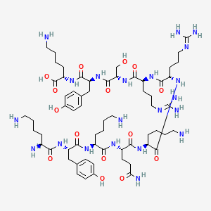 Chemical structure of Selcopintide acetate