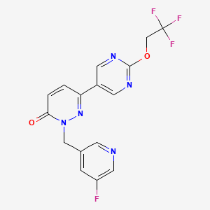 Chemical structure of Sevasemten