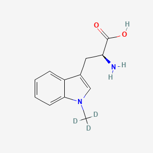 Chemical structure of (S)-Indoximod-d3
