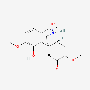 Chemical structure of Sinomenine N-oxide