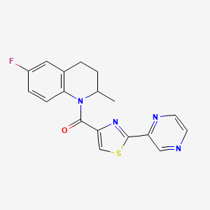 Chemical structure of SJM-3