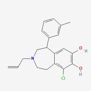 Chemical structure of SKF 83822
