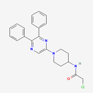 Chemical structure of Skp2 inhibitor 1