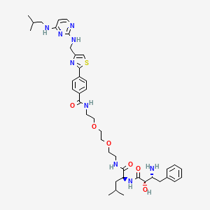 Chemical structure of SNIPER(TACC3)-1