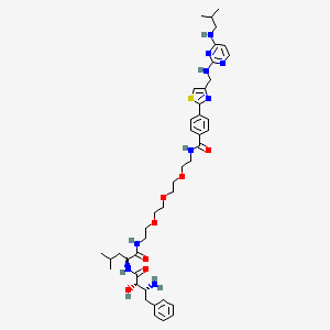 Chemical structure of SNIPER(TACC3)-2