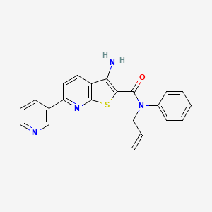 Chemical structure of SOD1-Derlin-1 inhibitor-2