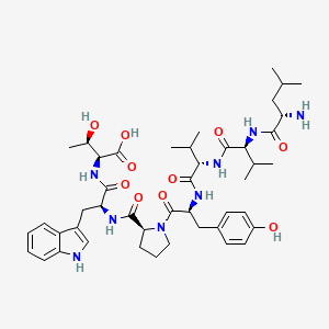 Chemical structure of Spinorphin TFA