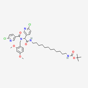Chemical structure of SR 142948 dihydrochloride