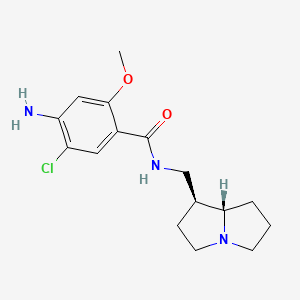 Chemical structure of (S)-Renzapride