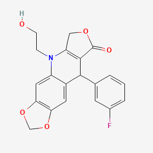 Chemical structure of SU056