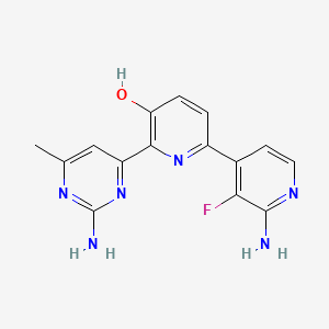 Chemical structure of Tanuxiciclib