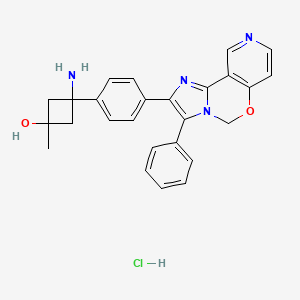 Chemical structure of Pifusertib hydrochloride