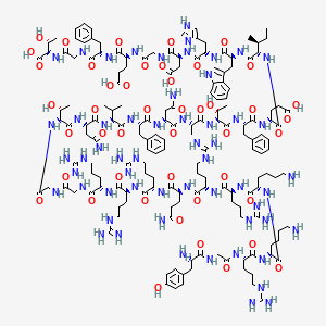 Chemical structure of Tat-beclin 1 scrambled TFA