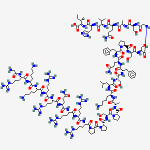 Chemical structure of TAT-DEF-Elk-1