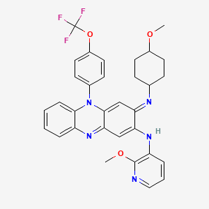 Chemical structure of TBI-166