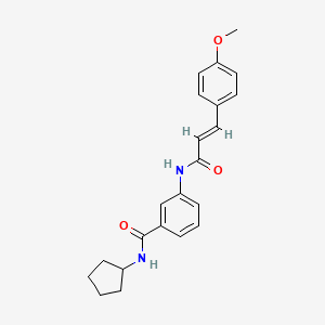 Chemical structure of TGFβ1-IN-1