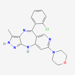 Chemical structure of Tinengotinib