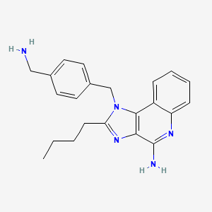 Chemical structure of TLR7/8 agonist 1