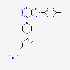 Chemical structure of TLR9-IN-1