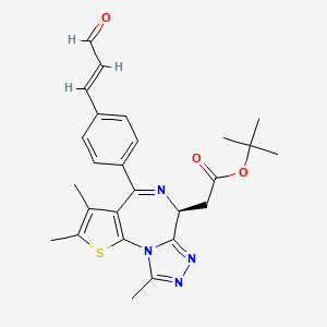 Chemical structure of TMX1
