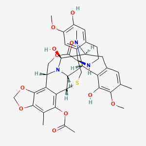 Chemical structure of Trabectedin-d3