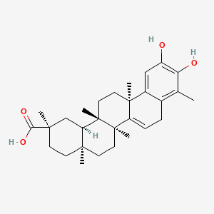 Chemical structure of Triptohypol C