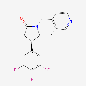 Chemical structure of UCB-J
