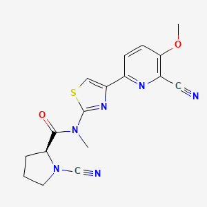 Chemical structure of USP30 inhibitor 11