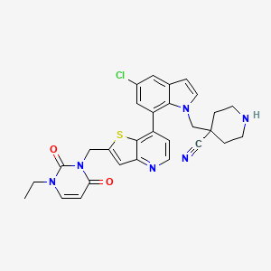 Chemical structure of USP7-IN-11