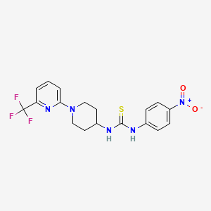 Chemical structure of USP8-IN-3