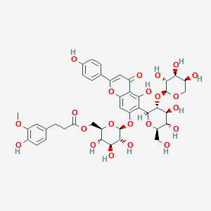 Chemical structure of Vaccarin E