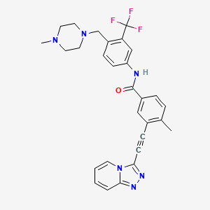 Chemical structure of Vamotinib